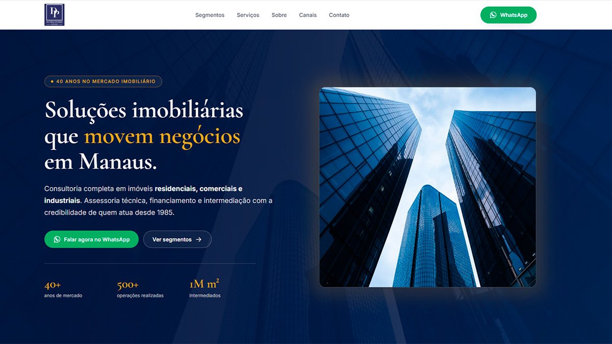 Site DPI Consultoria Imobiliária