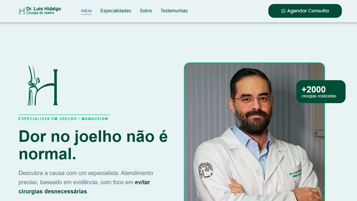 Site Dr. Luis Hidalgo